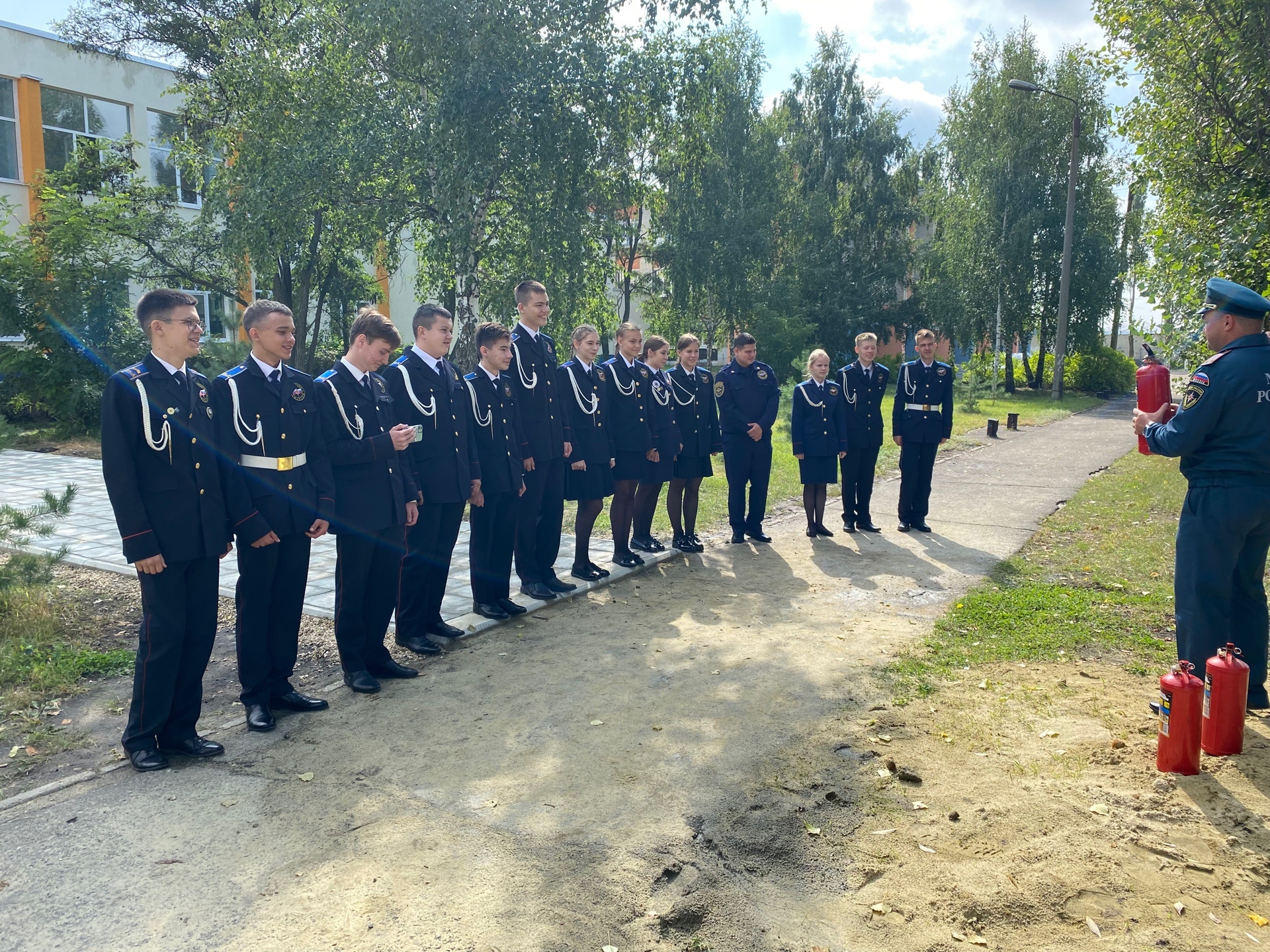 Открытый урок в Кадетской школе | 03.09.2021 | Пенза - БезФормата