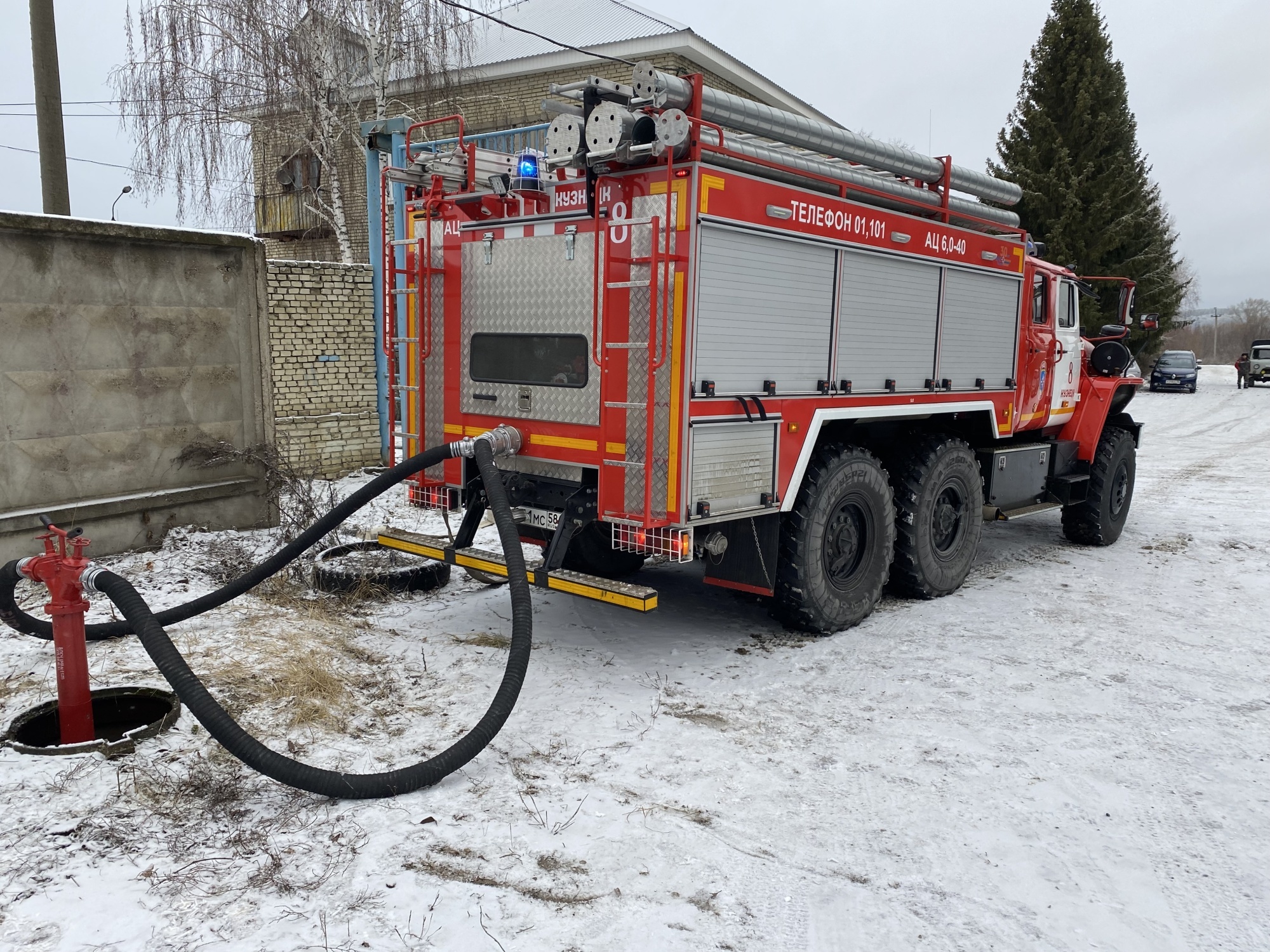 Пожарно-тактические учения на газонаполнительную станцию ООО  «Кузнецкрегионгаз» - Новости - Главное управление МЧС России по Пензенской  области