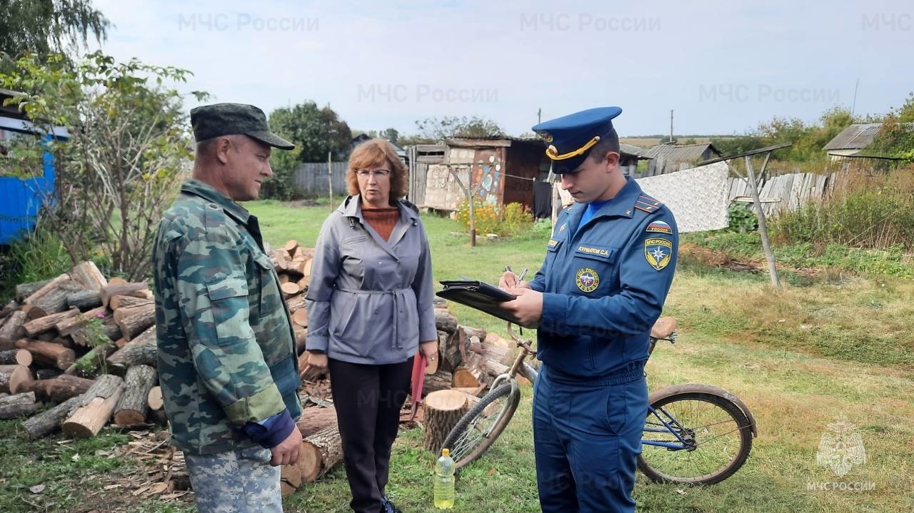 Профилактическая работа в Колышлейском районе Пензенской области - Новости  - Главное управление МЧС России по Пензенской области