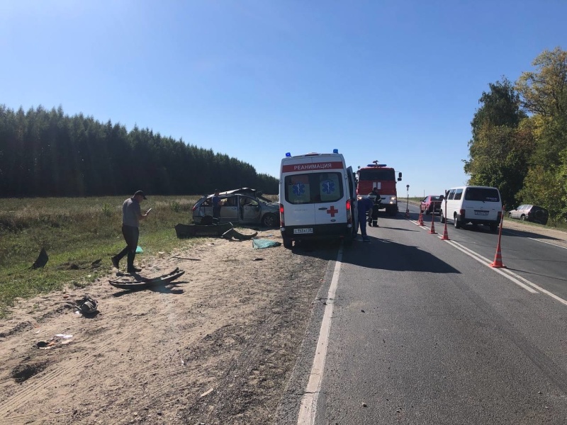 Пожарно-спасательные подразделения Пензенской области приняли участие в ликвидации ДТП в Пензенском районе